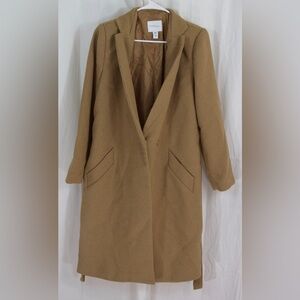 Daily Ritual Women's Tan Trench Coat